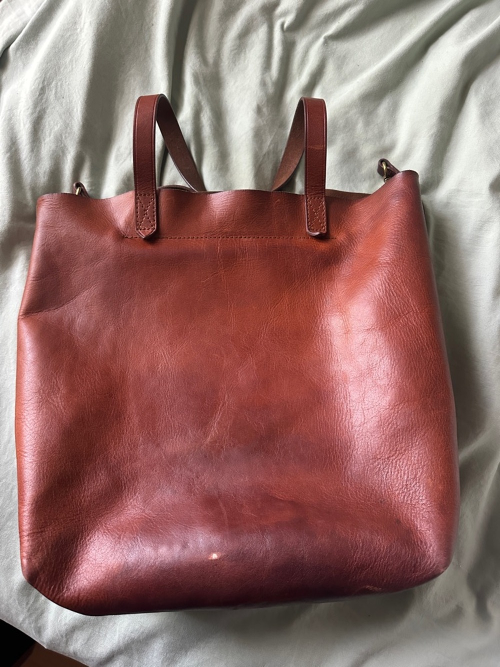 Madewell Medium Transport Leather Tote - Picture 3 of 5